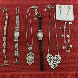 Brighton Watches, 2 Necklaces, Bracelets, Earrings
